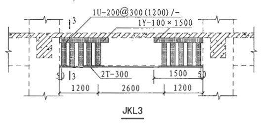 碳纖維加固梁底平面