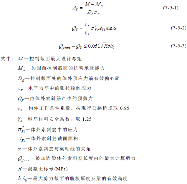 梁橋加固體外預應(yīng)力加固法